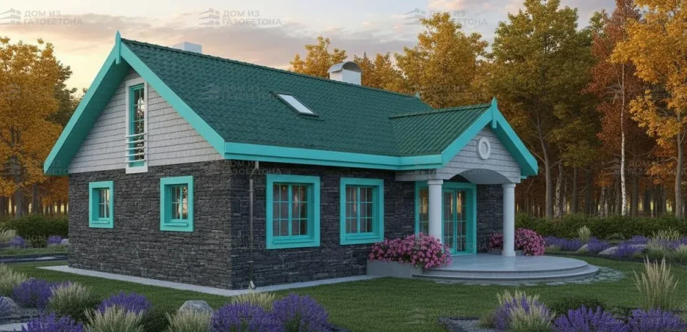 Проект Двухэтажный дом 14 на 11, 162 м2