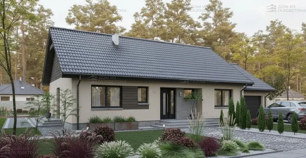 Проект Двухэтажный дом 16 на 11, 177 м2